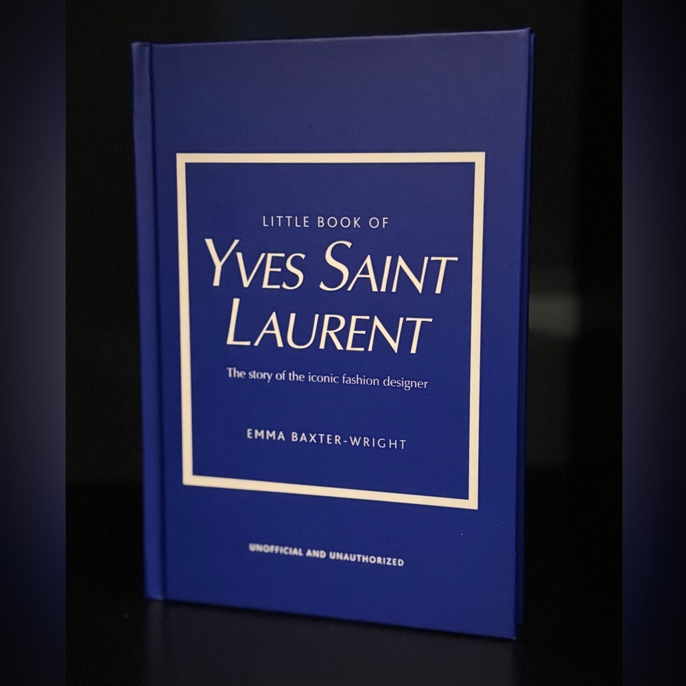 Designer Book Yves Saint Laurent Little Book of coffee table book.